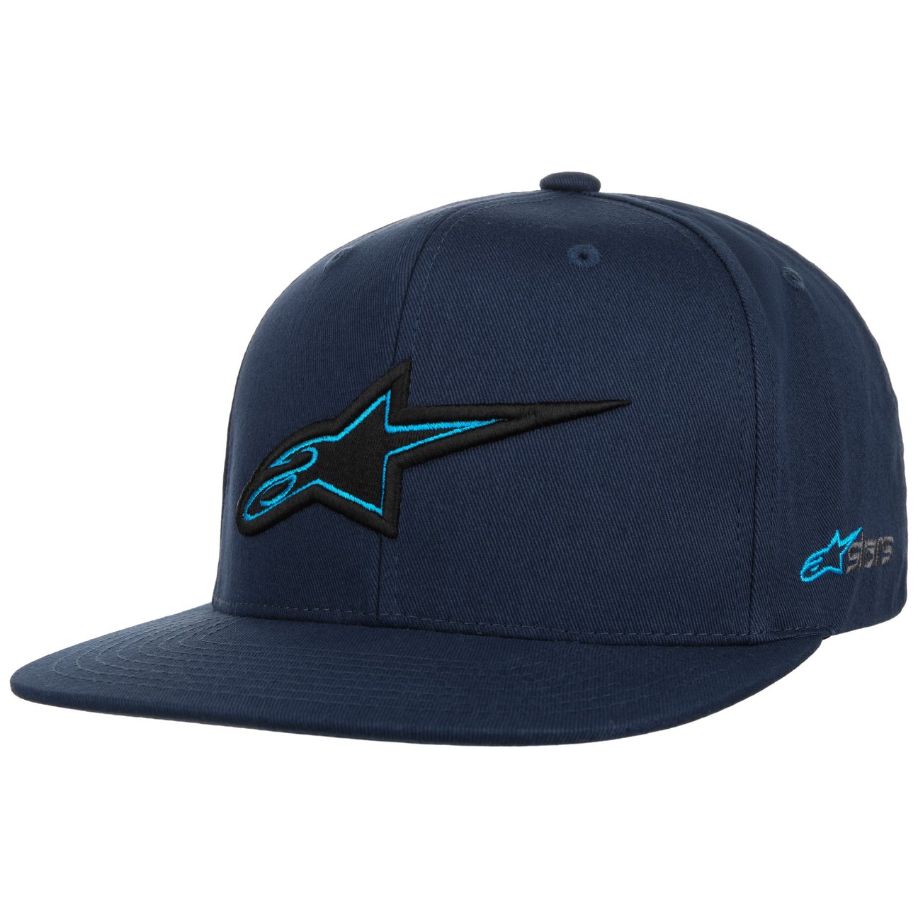 Alpinestars Dunkelblau/Hellblau Thickness Snapback, Kappe - Einheitsgröße - Bild 2
