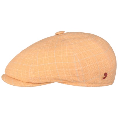 Napoli Seersucker Flatcap by Alfonso D�Este