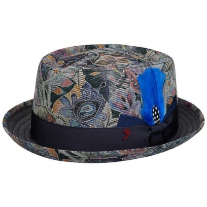 Identity Denim Pork Pie Stoffhut by Alfonso D’Este