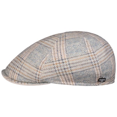 Garona Check Leinen Flatcap by Lierys