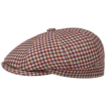 Yelsham Check Flatcap by Lierys