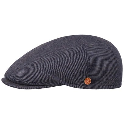 Sidney Fine Stripes Flatcap by Mayser