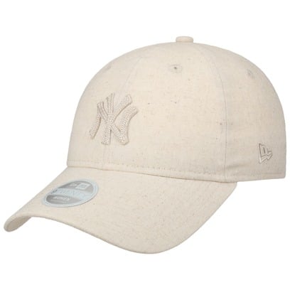 9Twenty WMNS Midi Linen Yankees Cap by New Era