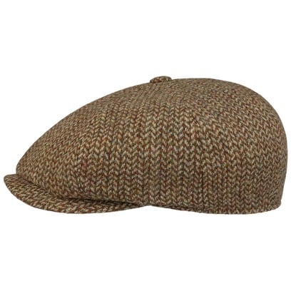 Darsley Harris Tweed Flatcap by Stetson