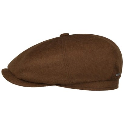 Hatteras Baby Camel Flatcap by Stetson
