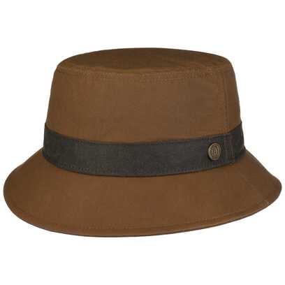 Waxed Cotton Bucket Stoffhut by Balmoral