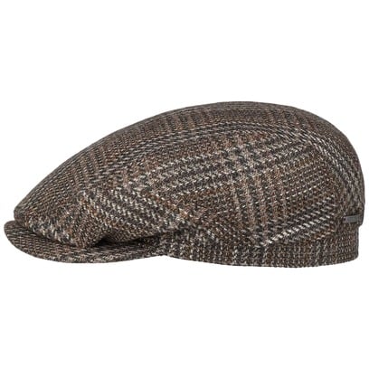 Driver Murnley Check Flatcap by Stetson