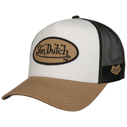 Classic Tricolour Trucker Cap by Von Dutch