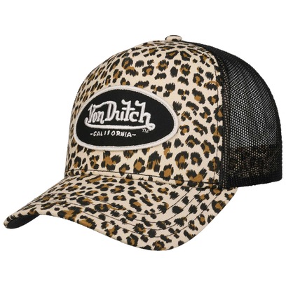 Leo Print Trucker Cap by Von Dutch
