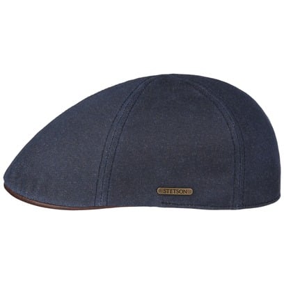 Texas Waxed Denim Flatcap by Stetson