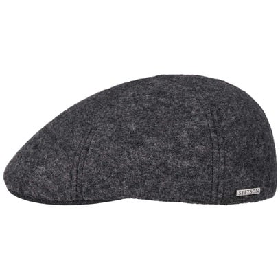 Texas Boiled Wool Flatcap by Stetson