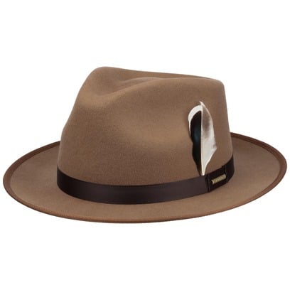 Stenbrick Fedora Wollhut by Stetson