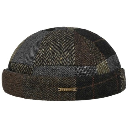 Wool Mix Patchwork Dockerm�tze by Stetson
