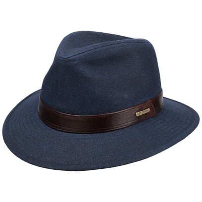 Waxed Denim Traveller Outdoorhut by Stetson