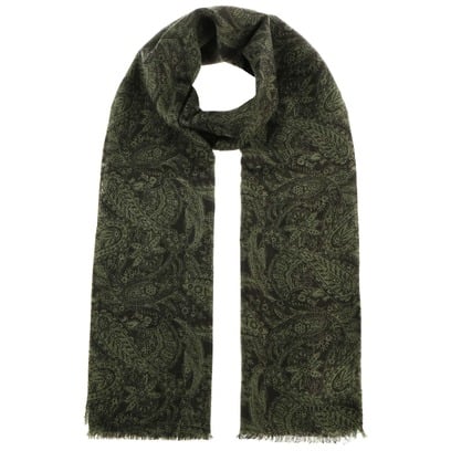 Twotone Paisley Mix Wollschal by Stetson