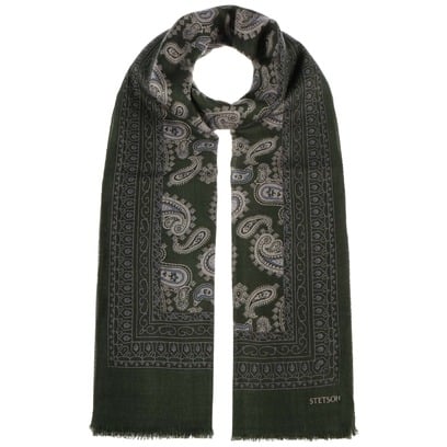Paisley Print Wollschal by Stetson