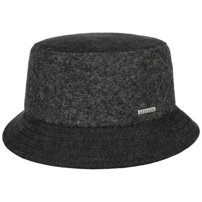 Boiled Wool Bucket Fischerhut by Stetson