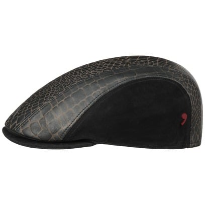 Jhon Premium Leather Flatcap by Alfonso D�Este