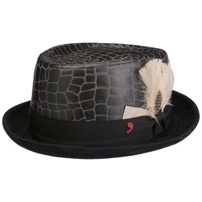 Jhon Premium Pork Pie Lederhut by Alfonso D�Este