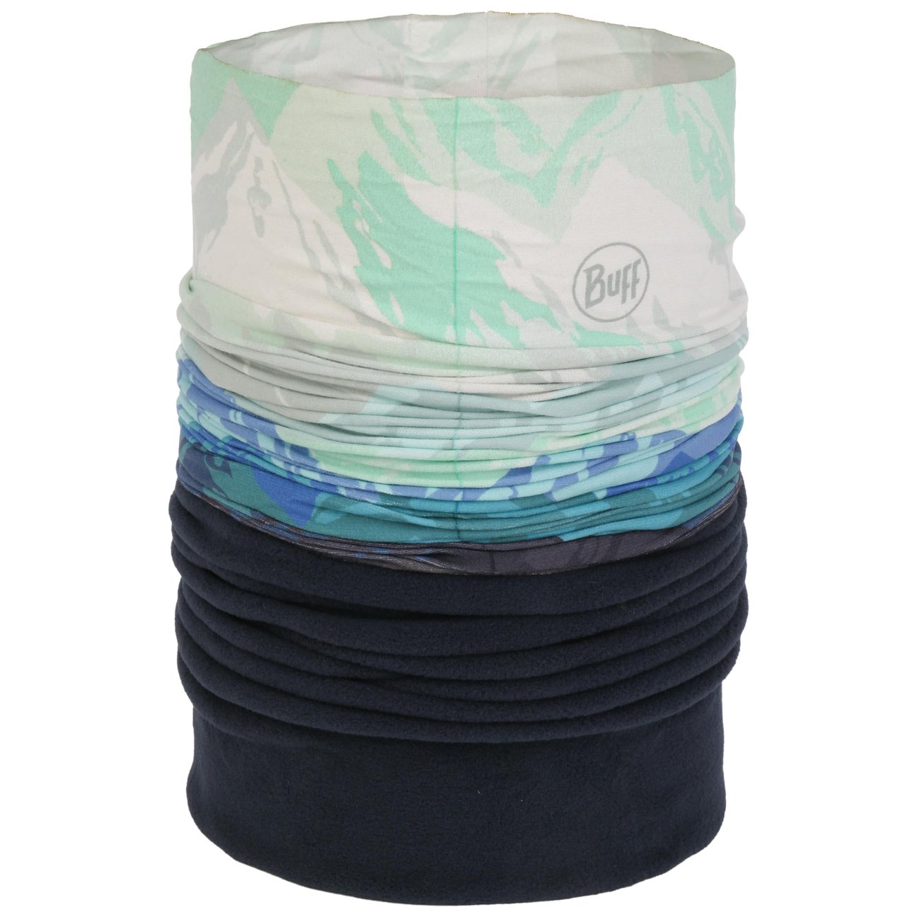 Buff, Unisex, Sturmhaube + Halsschlauch, Polar Dryen Blue, Blau, One Size - Bild 3