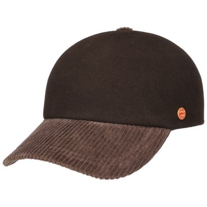 Wool Cashmere Cap mit Cordschirm by Mayser