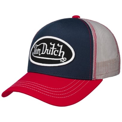 Oval Logo Tricolour Cap by Von Dutch