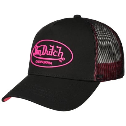 Print Rubber Fluo Trucker Cap by Von Dutch