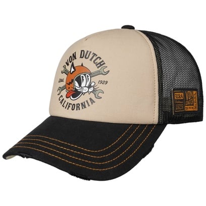 Crew Print Trucker Cap by Von Dutch