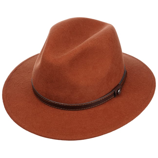LIERYS Traveller Wollfilzhut – Wasserabweisend, Knautschbar, Unisex Für Herbst & Winter, Made In EU