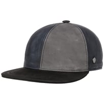 6 Panel Tricolour Ledercap by Lierys - 59,95 &euro;