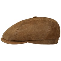 6 Panel Vintage Pigskin Flatcap by Stetson - 129,00 &euro;