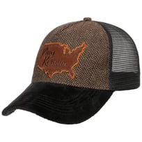 Black Brown Trucker Cap by King Kerosin - 29,95 &euro;