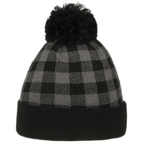 Checked Beanie Bommelm�tze - 12,95 &euro;