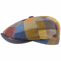 City Bic Leder Piping Flatcap by Lierys - 79,95 &euro;
