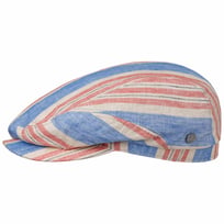 Colour Stripes Leinen Flatcap by Lierys - 59,90 &euro;
