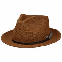 Daleport Crochet Fedora Raffiahut by Stetson - 149,00 &euro;