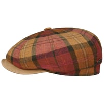 Denriva Check 8 Panel Flatcap by JJ Hats - 139,00 &euro;