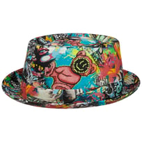 Fantasy Print Pork Pie Leinenhut by Lierys - 89,95 &euro;
