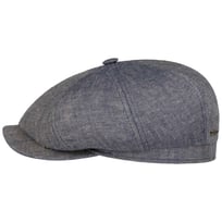 Hatteras 8 Panel Leinen Flatcap by Stetson - 99,00 &euro;