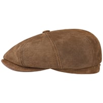 Hatteras Burney Leder Flatcap by Stetson - 129,00 &euro;