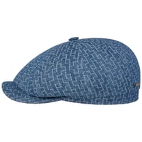Hatteras Embroidered Denim Flatcap by Stetson - 119,00 &euro;