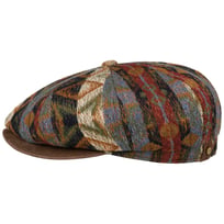Hatteras Ethnic Jacquard Flatcap by Stetson - 129,00 &euro;