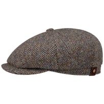 Hatteras Harris Tweed Herringbone Cap by Stetson - 139,00 &euro;