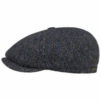 Hatteras Herringbone Stripe Flatcap by Stetson - 119,00 &euro;
