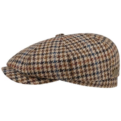 Hatteras Houndstooth Tweed Flatcap by Stetson - 149,00 €