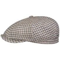 Hatteras Tweed Houndstooth Flatcap by Stetson - 159,00 &euro;