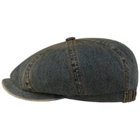 Hatteras Washed Denim Flatcap by Stetson - 89,00 &euro;