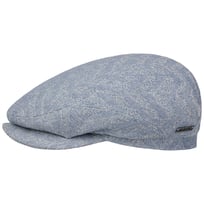 Herringbone Cotton Mix Flatcap by Stetson - 79,00 &euro;