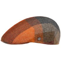 John Hanley Colour Check Flatcap by Lierys - 79,95 &euro;