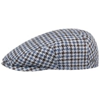 Kent Tricolour Houndstooth Flatcap by Stetson - 99,00 &euro;